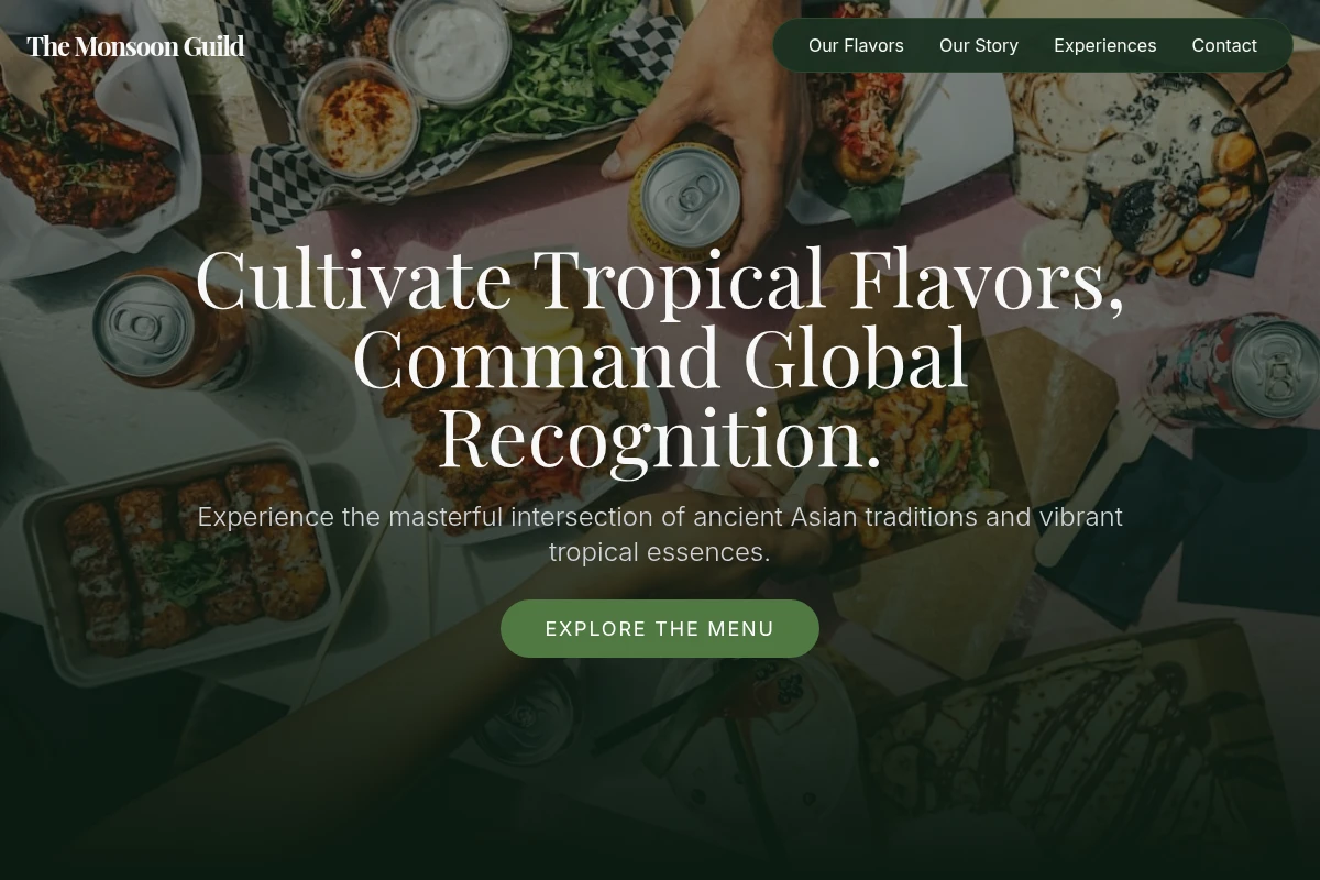 Tropics Asian Fusion Food