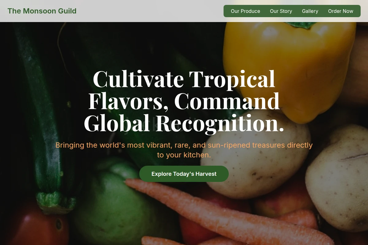 Exotic Fresh Produce