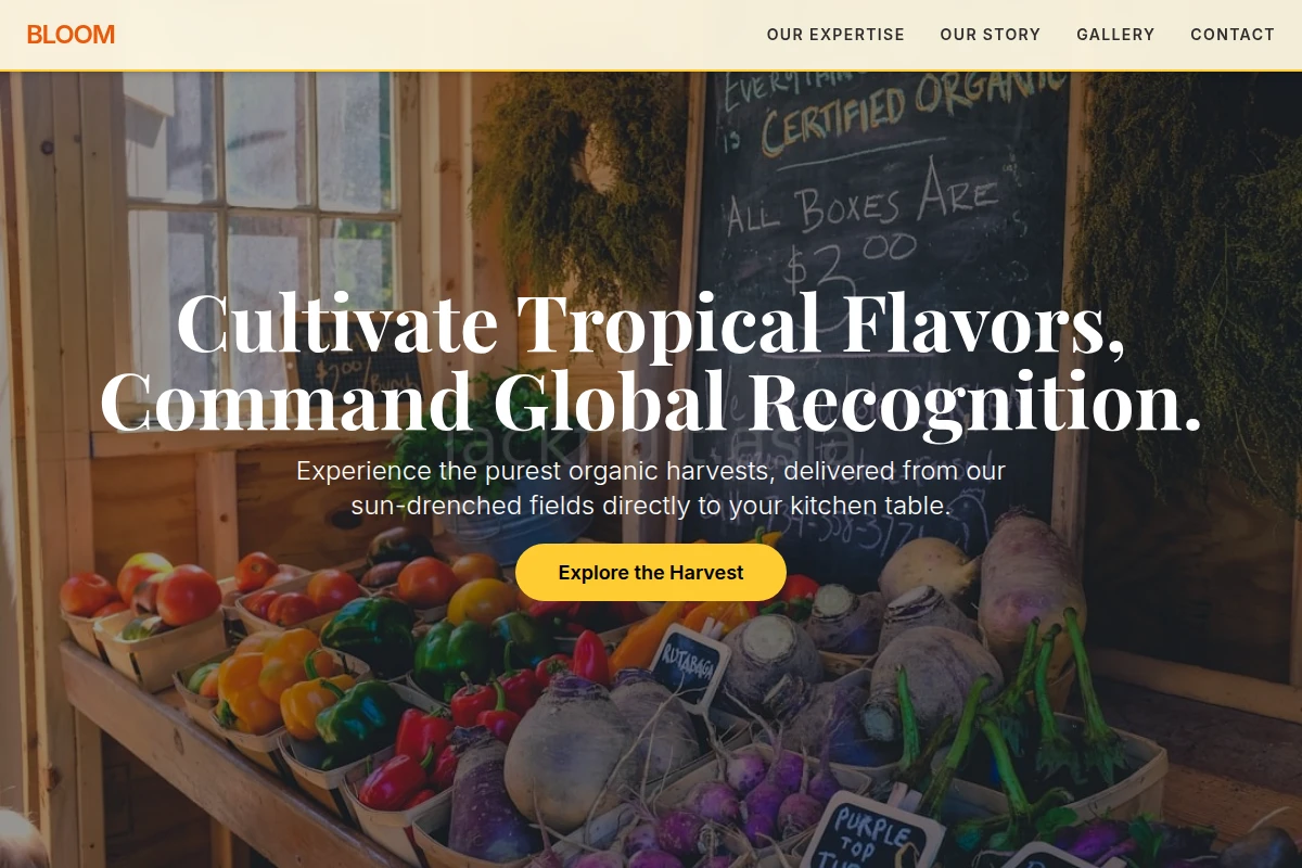 Bloom Organic Food