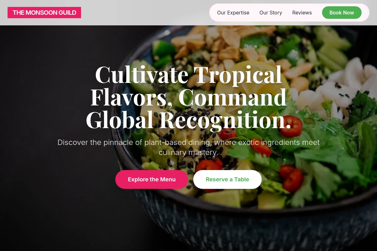 Verdant Vegan Food