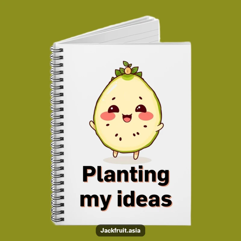 Funny Jackfruit Seedling Notebook: Rosy Cheeks Ideas, Creative Funny Gift